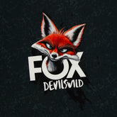 Panel French Terry Fox Devils Wild by Thorsten Berger